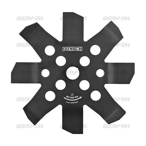 DISCO ROÇADORA SILVAS 8P 255x25,4x3mm (DUNSCH)